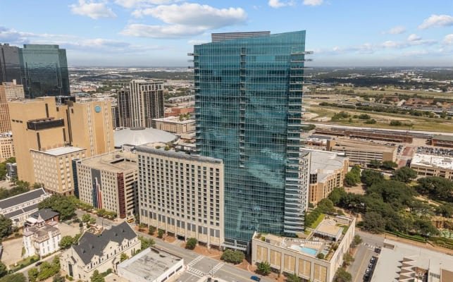 Downtown Fort Worth and the Omni building
