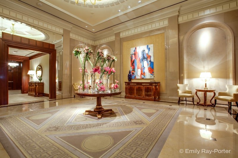The Lobby at the Ritz-Carlton Residences Dallas