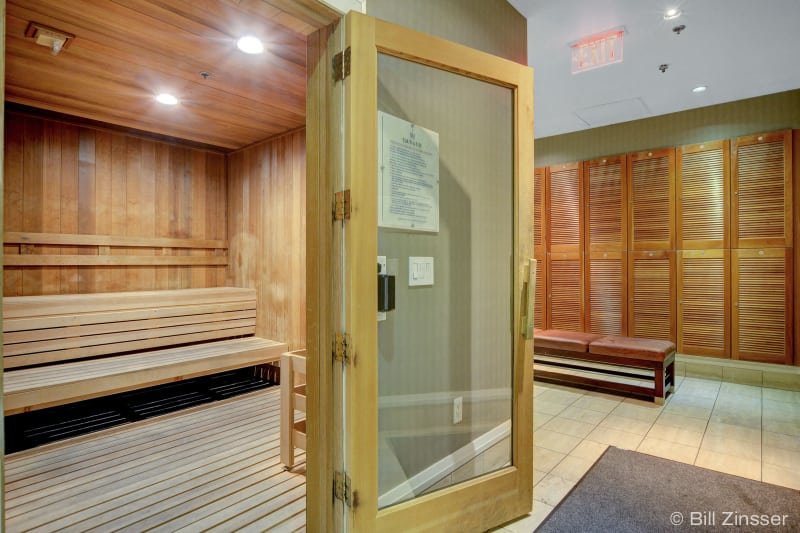 The Sky Condos Sauna