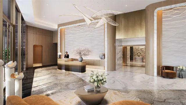 The Lobby at St Regis Residences Houston